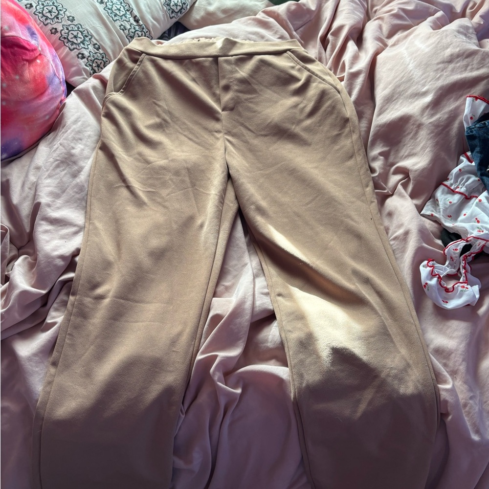 Papaya Light Brown Pants